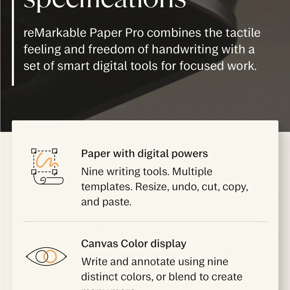 reMarkable Paper Pro with Type Folio and upgraded marker plus
